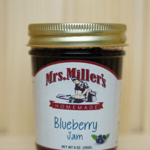 jar of blueberry jam 9oz