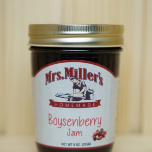 Boysenberry jam front