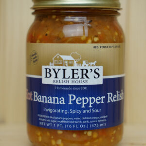 Hot Banana Pepper Relish