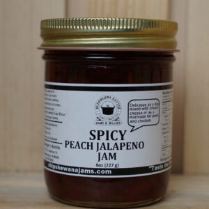 Spicy Peach Jalapeno Jam