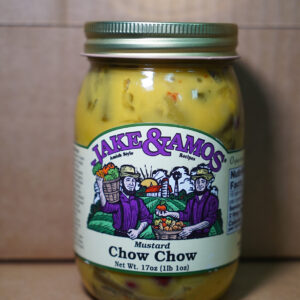 jar of Mustard Chow Chow 17oz