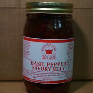 Basil Pepper Savory Jelly 18oz